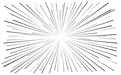 Speed lines explosion