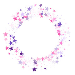 Geometric starlight banner.