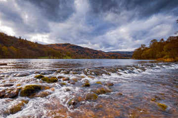 Grasmere lake in the British Lake District