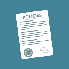 Policies document icon