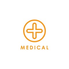 Obraz premium medical logo template
