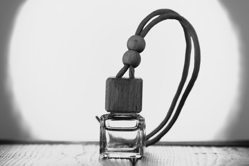 Obraz premium avtoparfyum for car in glass bottle