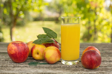 fruits and juice