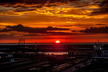 Pôr do Sol , Sines Portugal