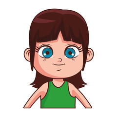 cute girl cartoon