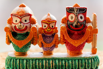 Fototapeta premium Lord Jagannatha Krishna Hindu religion