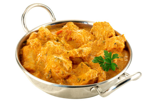    CHICKEN TIKKA BALTI CURRY          CLOSE UP FOOD IMAGE