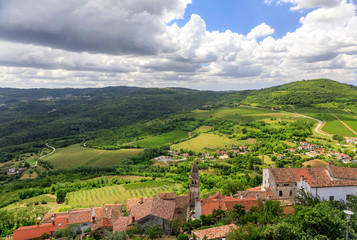 Village in the Mountains in Europe