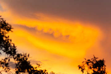 atardecer