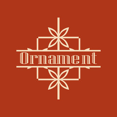 Vintage Ornamental Logo