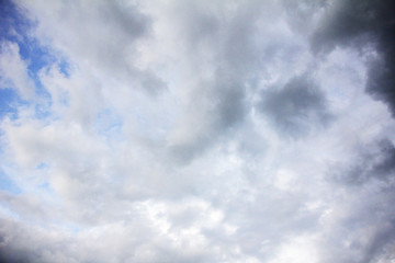 Fototapeta premium blue sky with white clouds