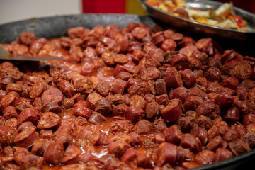 alimento,salchichas,comer