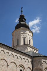 Fototapeta na wymiar Holy Monastery Jazak, Serbia, Serb Orthodox monastery founded in 1736, Srem, Fruska Gora mountain