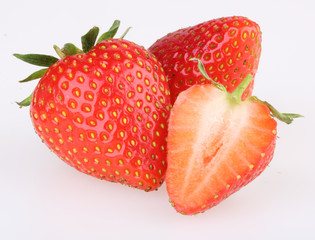 STRAWBERRIES   CLOSE UP FOOD IMAGE