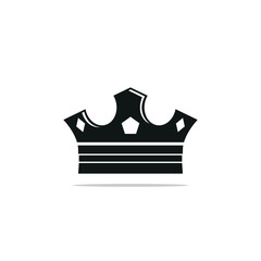 Crown icon. Vector illustration.