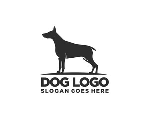 Dog logo vector