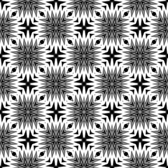 Seamless Geometric Pattern. Pattern in a Patchwork style. Vector Illustration. For Wallpaper, Fabric, Scrapbooking Design, Textures.