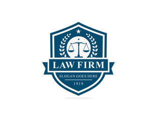 Law firm logo template