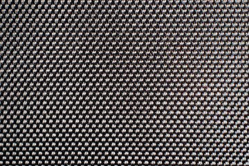 The braided structure of the material is dark gray