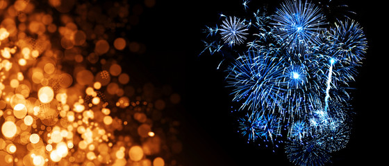 Wunderschönes Feuerwerk