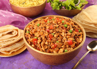 INDIAN LAMB KEEMA CURRY   