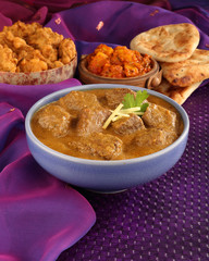 INDIAN LAMB MADRAS MEAT CURRY MEAL  