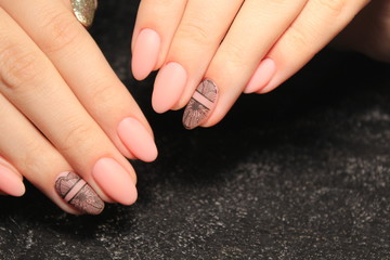 long nails manicure