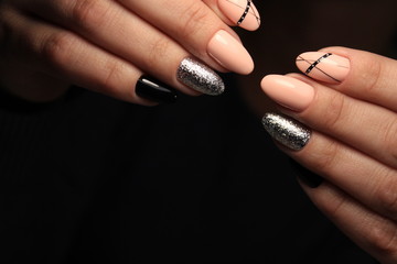 glamorous manicure nails