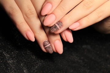 Fashion nails manicure