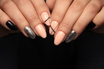 beautiful fashion manicure