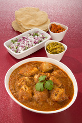            INDIAN CHICKEN TIKKA MASALA  CLOSE UP FOOD IMAGE