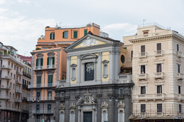 Fototapeta na wymiar Royal Palace Naples Italy