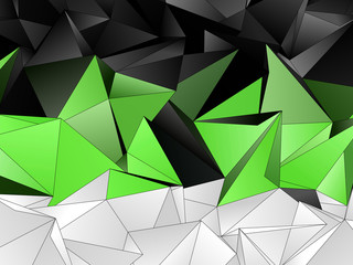 Triangular 3d, modern background