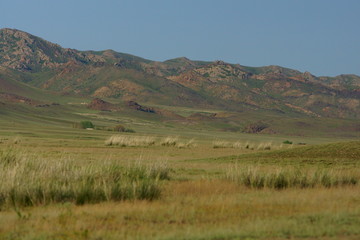 Typicak Kazakhstan landscape.