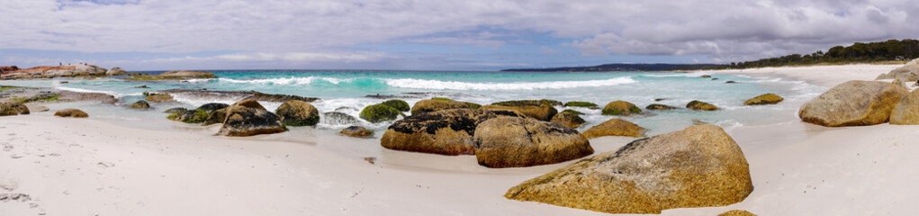 Bay of Fire - Tasmanien - Steine am Strand