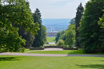Schloss Wilhelmshöhe, Bergpark Wilhelmshöhe, Kassel, Hessen Deutschland