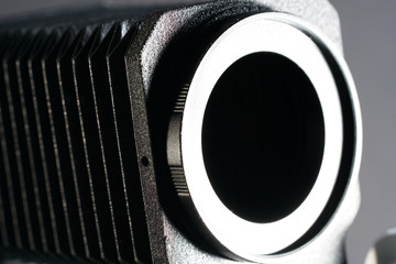 In macro photography and photomicrography, a bellows device is very helpful and almost indispensable