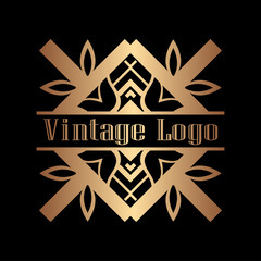 Art Deco Ornamental Logo