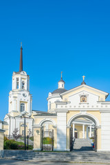 Fototapeta na wymiar Church of the Blessed Virgin Assumption. Verkhnyaya Pyshma. Sverdlovsk region. Russia