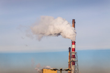 Factory chimney
