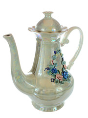 porcelain teapot, general view