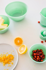 Cranberries and Orange