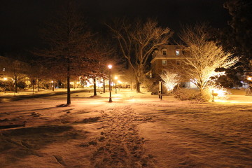 St. Francis Xavier University- Winter Evening