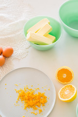 Butter Eggs Orange Zest