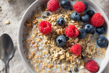 Healthy Homemade Muesli Breakfast Cereal