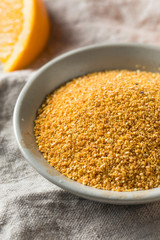 Raw Dried Orange Peel Zest