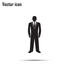 Businessman vector icon