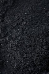 Fototapeta premium Raw Organic Black Activated Charcoal