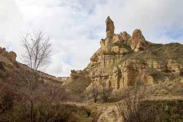 Naklejka premium Panorami della Cappadocia, Turchia