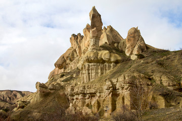 Naklejka premium Panorami della Cappadocia, Turchia